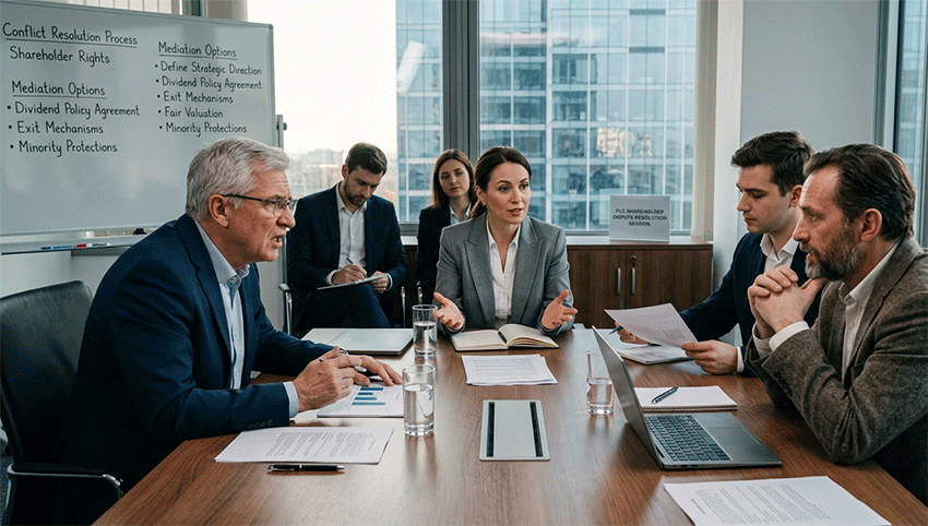 Resolving Shareholder Conflict in a Private Limited Company